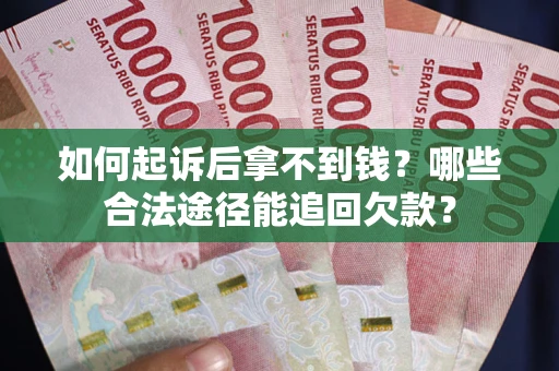 武汉如何起诉后拿不到钱？哪些合法途径能追回欠款？