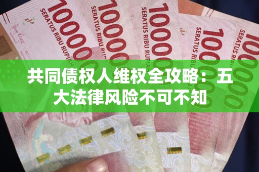武汉共同债权人维权全攻略：五大法律风险不可不知