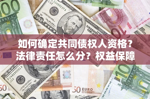 武汉如何确定共同债权人资格？法律责任怎么分？权益保障技巧揭秘！