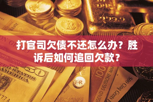 武汉打官司欠债不还怎么办？胜诉后如何追回欠款？