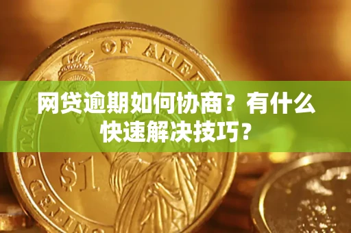 武汉网贷逾期如何协商？有什么快速解决技巧？
