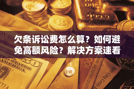 武汉欠条诉讼费怎么算？如何避免高额风险？解决方案速看！