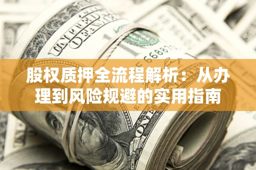 武汉股权质押全流程解析：从办理到风险规避的实用指南