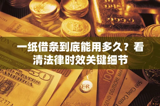 武汉一纸借条到底能用多久？看清法律时效关键细节
