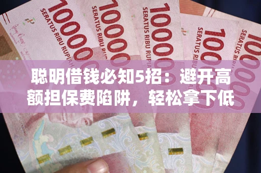 武汉聪明借钱必知5招：避开高额担保费陷阱，轻松拿下低息贷款